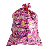 Saco De Presente Princesas Chibi 30X45 Com Lacinho Saco De Presente Princesas Chibi 30X45 Com Lacinho