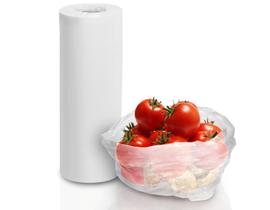 Saco de produtos de plástico Bagtron 500 12x20cm 500 unidades (1 rolo) Saco de produtos de plástico Bagtron 500 12x20cm 500 unidades (1 rolo)
