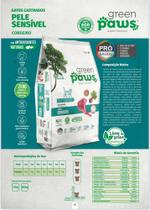 Saco de Ração Green Paws Gatos Castrados Cordeiro 10,1kg - PanelaçoPet