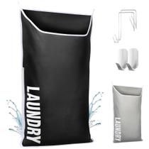 Saco de roupa suja suspenso DONAQ XL 40x22cm para espaços pequenos