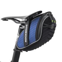 Saco de selim de bicicleta ROCKBROS 3D Shell Under Seat Blue