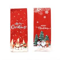 Saco de vinho de Natal Conjunto de garrafas de vinho Suprimentos de decoração de mesa Saco de garrafa de