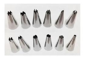 Saco Decorador Confeiteiro Profissional 12 Bicos Inox Bolo