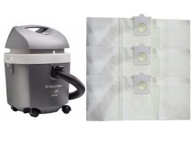 Saco Descartável Aspirador De Pó Electrolux Hidrovac Com 3 Unidades Saco Descartável Aspirador De Pó Electrolux Hidrovac Com 3 Unidades