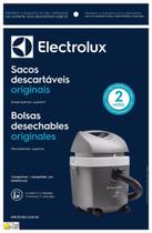 Saco descartável aspirador electrolux hidrovac kit com 3 unidades