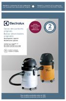 Saco Descartável Original p/ Aspirador de Pó Electrolux A20 / A20L / A20 SMART / GT3000 - Kit c/ 3 Unidades