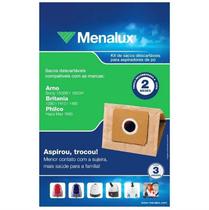 Saco Descartável p/ Aspirador de Pó Arno - Booly 1500w - 1600w / Britânia 1380 - 1410 - 1480 / Philco Hepa Max 1680