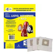 Saco Descartavel Para Aspirador De Pó Eletrolux Listo