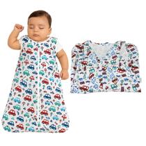 Saco dormir Menino Forro Impermeável Carros algodão Zíper Saco dormir Menino Forro Impermeável Carros algodão Zíper