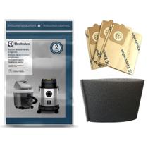 Saco e Filtro Espuma para Aspirador Electrolux Gt12i, Hidrovac1300w Saco e Filtro Espuma para Aspirador Electrolux Gt12i, Hidrovac1300w