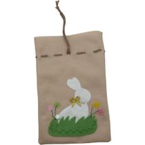 Saco em feltro Nude - Páscoa - 1 unidade - Rizzo