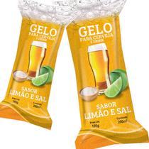 Saco Embalagem BOPP Pérola 9,5x21 - GELO PARA CERVEJA - 01 Pct (175 sacos)