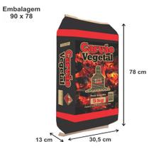 Saco Embalagem Carvão 5kg 2f 200un Costurado