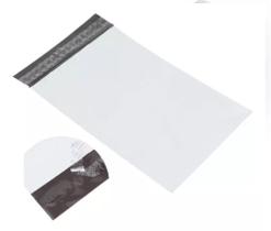 Saco Embalagem Envelope Branco para Envios Correios Ecommerce 100un tamanho 26 cm x 34 cm Com Lacre