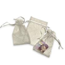 Saco Embalagem Organza Branco 15x20cm 30 unds - Bazar