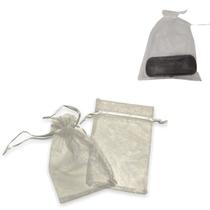 Saco Embalagem Organza Branco 30x20cm 30 unds