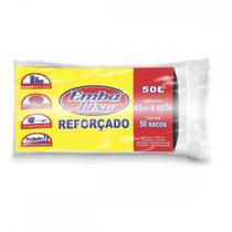 Saco Embalixo Rolo Profissional Preto 50L Com 50 Sacos 513564 Saco Embalixo Rolo Profissional Preto 50L Com 50 Sacos 513564