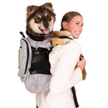 Saco esportivo K9 Sport Carrier Plus 2 grande, cinza claro Saco esportivo K9 Sport Carrier Plus 2 grande, cinza claro