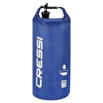 Saco Estanque Bolsa Impermeável Cressi Dry Bag Tek Azul 10L