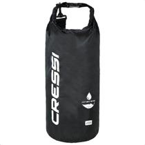 Saco Estanque Bolsa Impermeável Cressi Dry Bag Tek Preto 15L