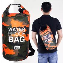 Saco Estanque Bolsa Impermeável Prova D'agua Estampada PVC 10L