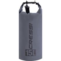 Saco Estanque Impermeável Cressi Dry Bag Tarpulin 15 Cinza