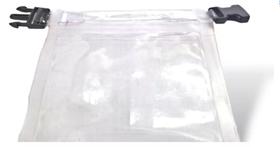 Saco Estanque Transparente Impermeável = 25x15 Tamanho P