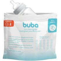 Saco esterilizador de mamadeiras reutilizavel micro-ondas 6 unid - buba Saco esterilizador de mamadeiras reutilizavel micro-ondas 6 unid - buba