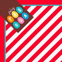 Saco Express 32x32cm para Ovos de 150g a 200g - Happy Vermelho - 25 unidades - Cromus - Rizzo