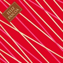 Saco Express 39x39cm para Ovos de 350g a 500g Moody - Vermelha - 25 unidades - Cromus - Rizzo