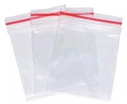 Saco Fechamento ZipLock N0 4x4 cm. c/1.000