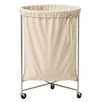 Saco Hamper Tecido Algodão Cru Brim reforçado Hospital , Clinica, Hotel , licitação , com amarril 1 unidade Saco Hamper Tecido Algodão Cru Brim reforçado Hospital , Clinica, Hotel , licitação , com amarril 1 unidade