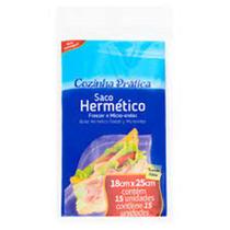 Saco Hermético Cozinha Prática 15Un