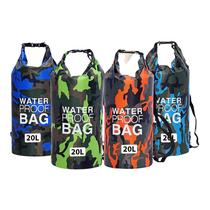 Saco Impermeável Prova D'agua Water Bag Bolsa 20L Estampada Praia Piscina - WATER PROOF BAG