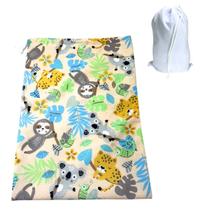 Saco Impermeável Reutilizável Roupa Molhada Animais / Branco