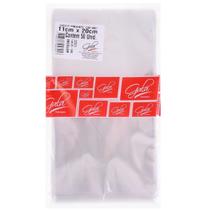 Saco Incolor Liso 11x20cm 50 Unidades Gala Embalagens Saco Incolor Liso 11x20cm 50 Unidades Gala Embalagens