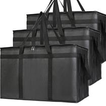 Saco isolado de entrega de alimentos Bodaon XXXL Pizze Cooler 79L