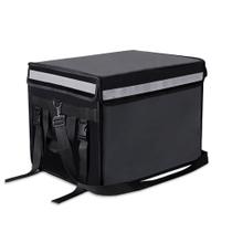 Saco isolado para entrega de alimentos TooCust XL com divisória 48L preta Saco isolado para entrega de alimentos TooCust XL com divisória 48L preta