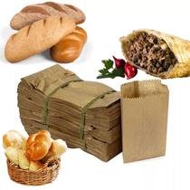 Saco Kraft 2kg 30X14cm Liso Sem desenho Primeira Linha Para Pão, Lanches, Pastel etc Saco Kraft 2kg 30X14cm Liso Sem desenho Primeira Linha Para Pão, Lanches, Pastel etc