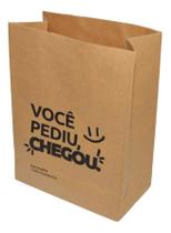 Saco Kraft Delivery P Personalizado Pct C/50 Un 32x18x12cm