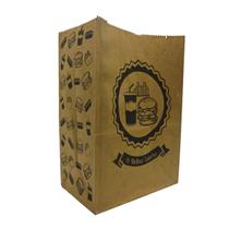 Saco Kraft Lanche M - Impresso (21X30X12Cm ) C/100 Unidades Saco Kraft Lanche M - Impresso (21X30X12Cm ) C/100 Unidades