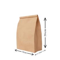 Saco Kraft M 19x12x26cm c/50un