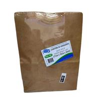 Saco kraft SOS LISO P com 50 unidades
