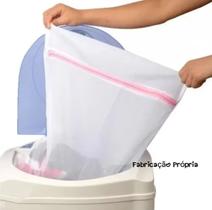 Saco Lava Fácil para Máquina de Lavar Roupas Tamanho 60x50cm Saco Lava Fácil para Máquina de Lavar Roupas Tamanho 60x50cm