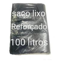 Saco Lixo 100 Litros Reforçado 100 Unidades