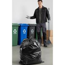 Saco Lixo 100L Uso Pesado Reforçado Preto 20 Unid Saco Lixo 100L Uso Pesado Reforçado Preto 20 Unid