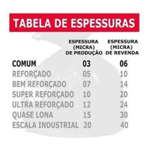 Saco Lixo 20 Litros Comum 100 Unidades