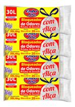 Saco Lixo 30l Elimina Odores Lavanda Com Alça 20 Und +brinde Saco Lixo 30l Elimina Odores Lavanda Com Alça 20 Und +brinde