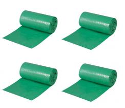 SACO LIXO 50LT 63 x 80cm VERDE LIPACK - 4 ROLOS COM 55un CADA SACO LIXO 50LT 63 x 80cm VERDE LIPACK - 4 ROLOS COM 55un CADA