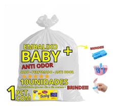 Saco Lixo Baby Descarte Fraldas 10 Sacos Lavanda + Brinde Saco Lixo Baby Descarte Fraldas 10 Sacos Lavanda + Brinde